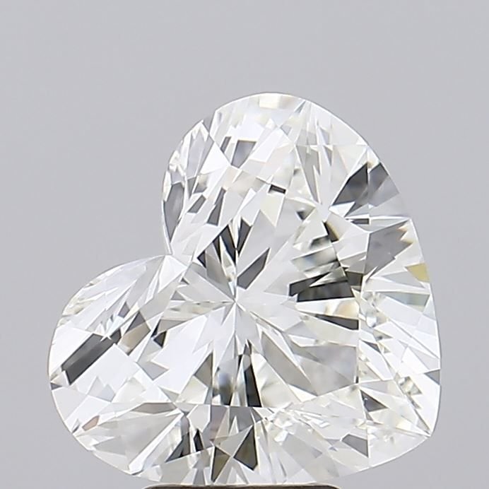 5.09ct G VVS2 Rare Carat Ideal Cut Heart Lab Grown Diamond