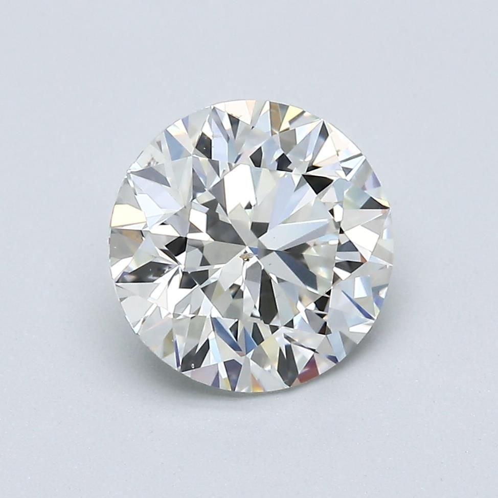 2.01ct H SI1 Rare Carat Ideal Cut Round Diamond