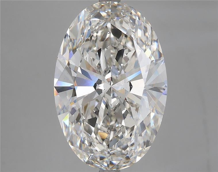 7.64ct G VS2 Rare Carat Ideal Cut Oval Lab Grown Diamond