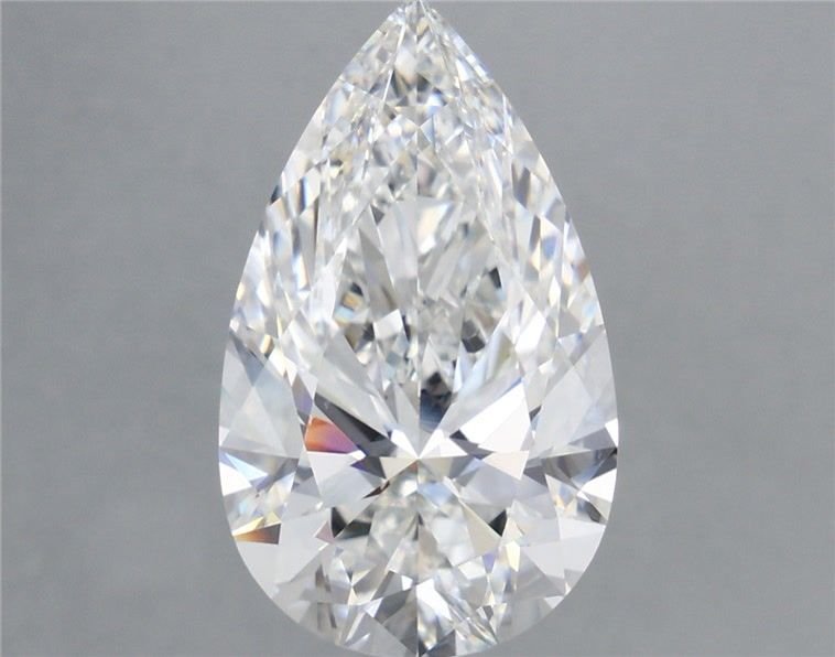 7.09 Carat Pear Lab Diamond