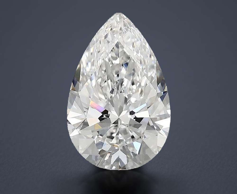 2.25 Carat Pear Lab Diamond
