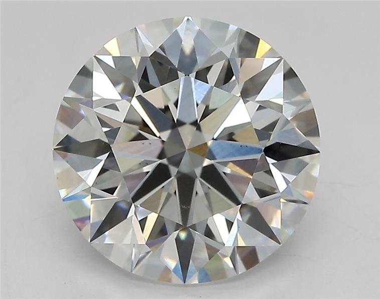 3.06ct F VS1 Rare Carat Ideal Cut Round Lab Grown Diamond