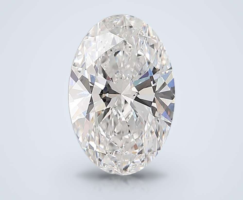 4.10 Carat Oval Lab Diamond