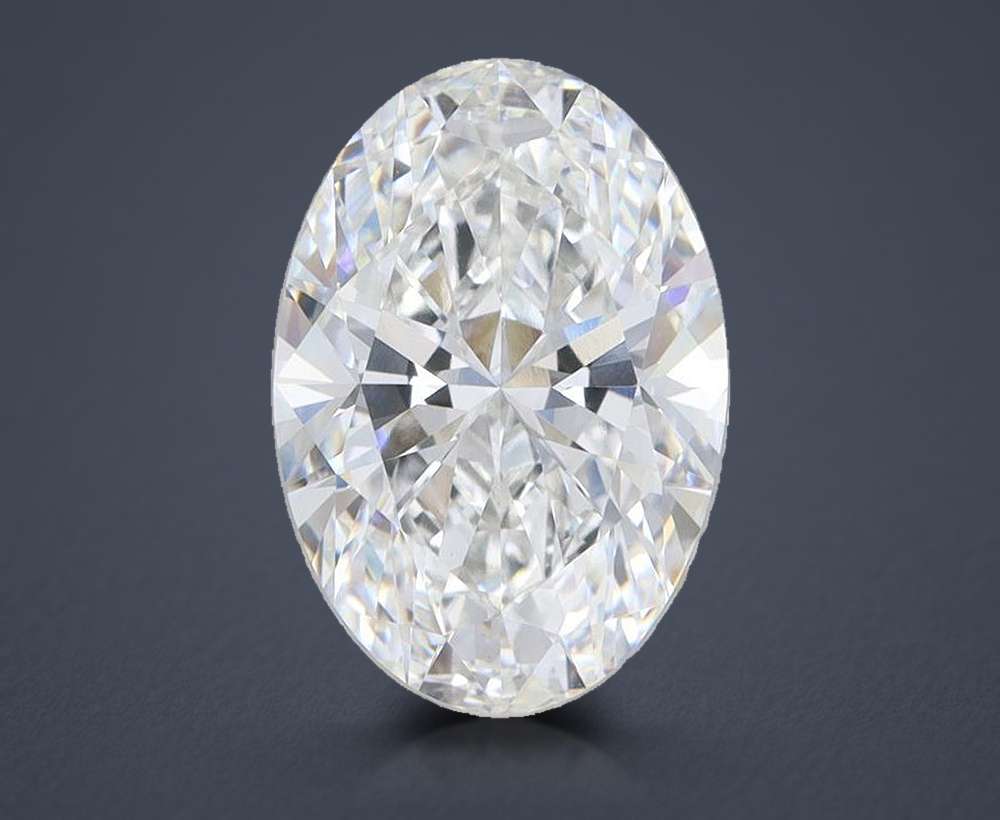 4.32 Carat Oval Lab Diamond