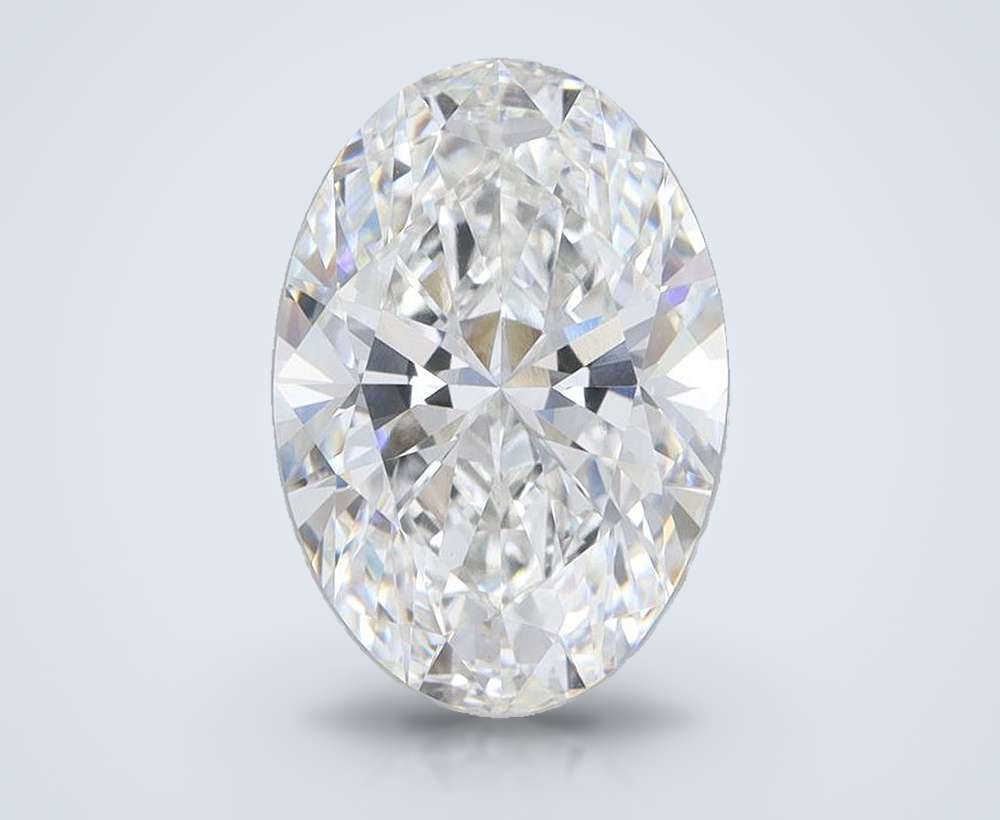 4.32 Carat Oval Lab Diamond