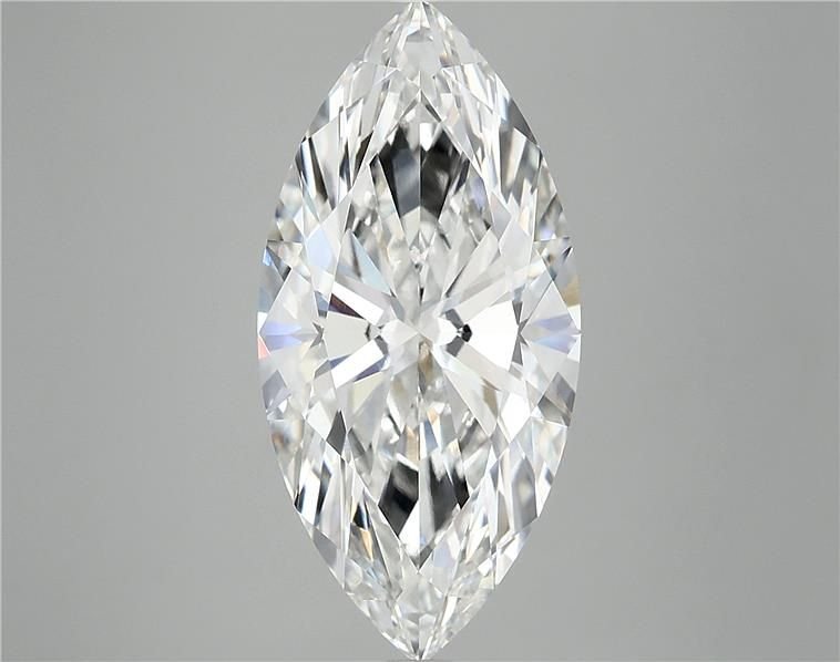 6.01ct F VS1 Rare Carat Ideal Cut Marquise Lab Grown Diamond