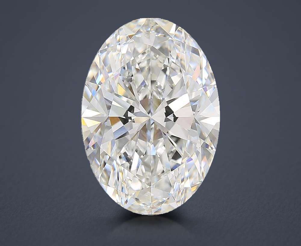 8.10 Carat Oval Lab Diamond