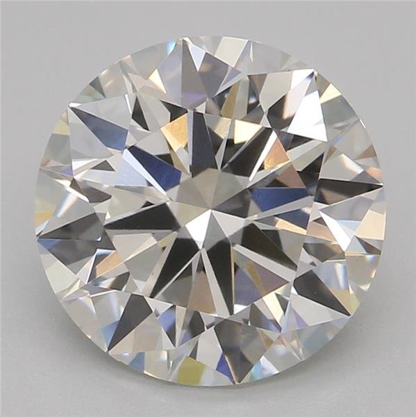 2.04ct F VS1 Rare Carat Ideal Cut Round Lab Grown Diamond