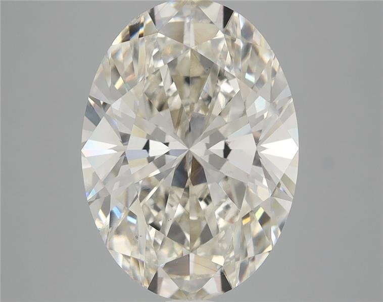 5.03ct I VS2 Rare Carat Ideal Cut Oval Lab Grown Diamond