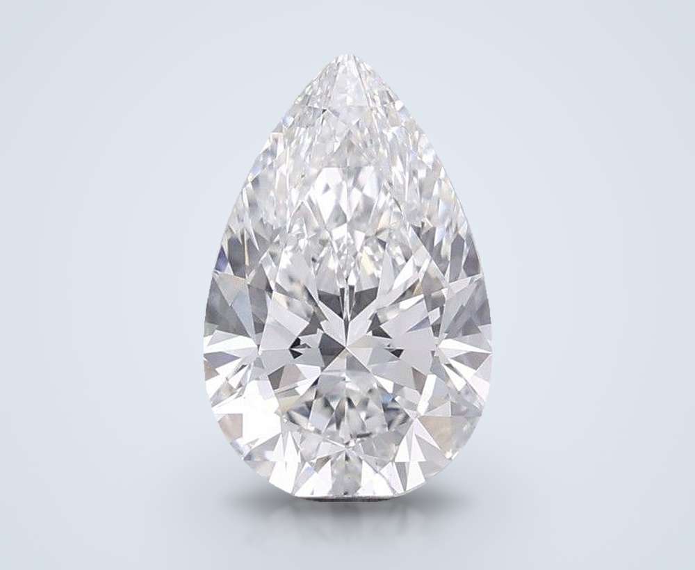 2.54 Carat Pear Lab Diamond