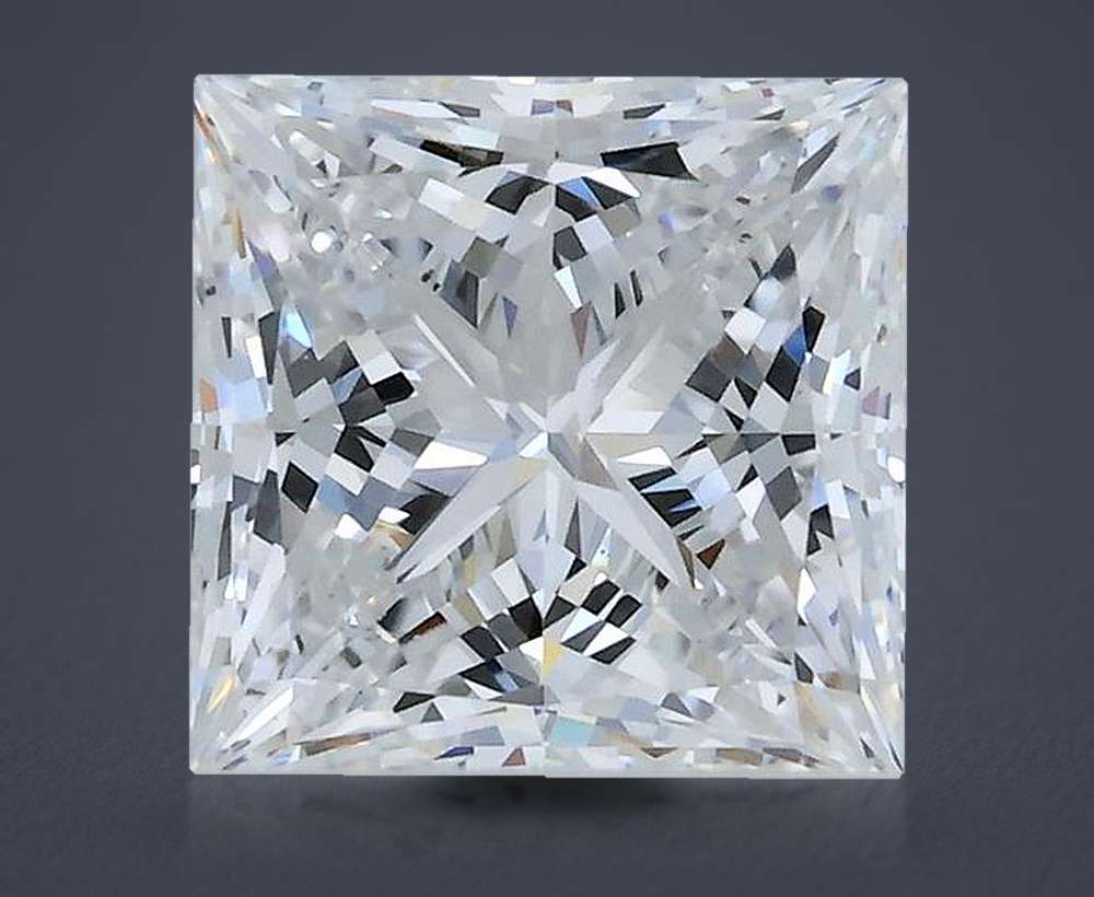 1.00 Carat Princess Lab Diamond
