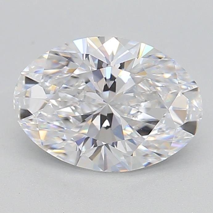 0.95ct D VS1 Rare Carat Ideal Cut Oval Lab Grown Diamond