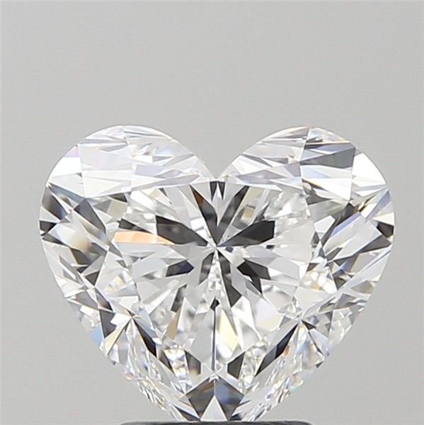 3.39ct E VS1 Rare Carat Ideal Cut Heart Diamond