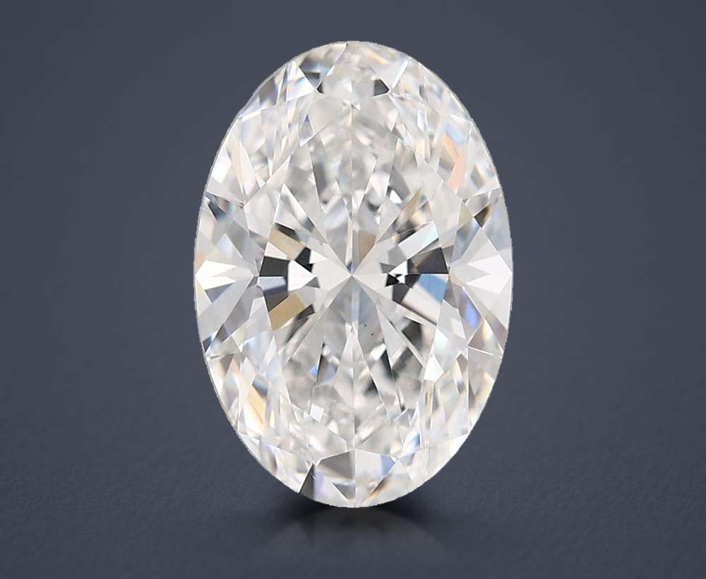 3.50 Carat Oval Lab Diamond
