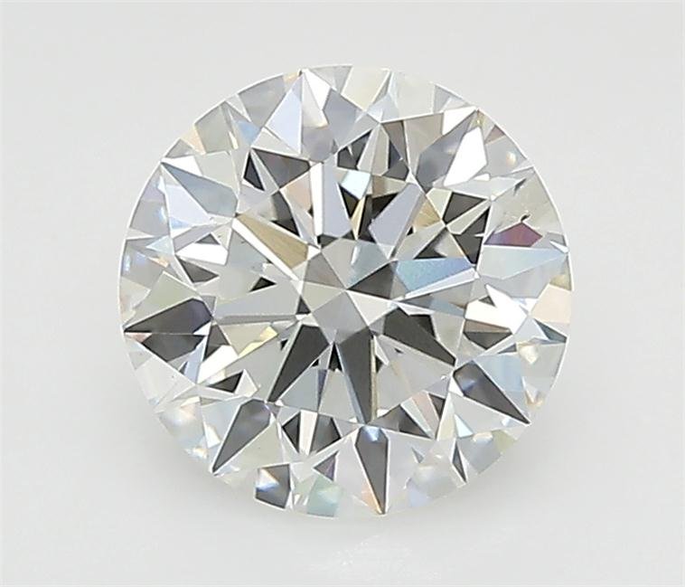 2.13ct F SI1 Rare Carat Ideal Cut Round Lab Grown Diamond