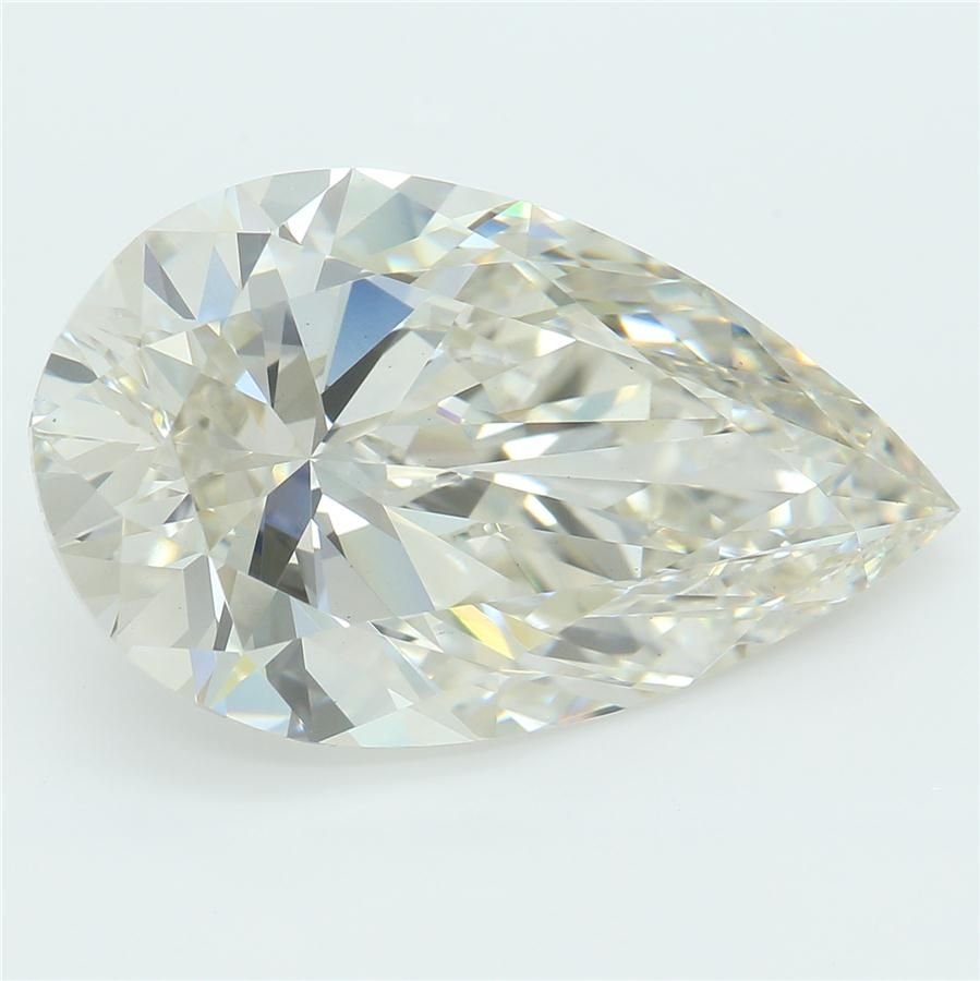 5.25ct I VS1 Rare Carat Ideal Cut Pear Lab Grown Diamond
