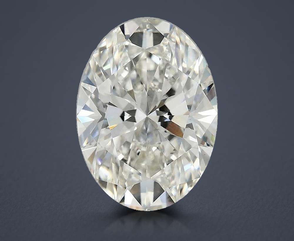 3.07 Carat Oval Lab Diamond