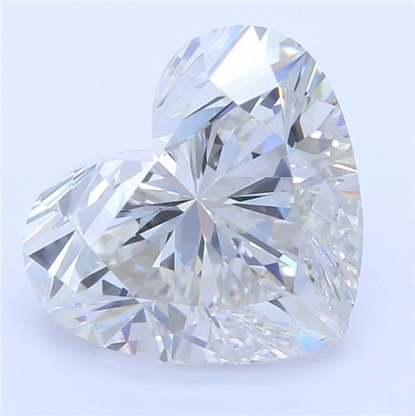 2.10ct H VS1 Rare Carat Ideal Cut Heart Lab Grown Diamond