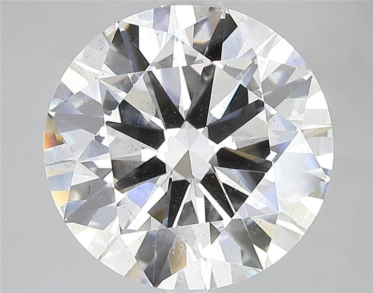 5.04ct F SI1 Excellent Cut Round Lab Grown Diamond