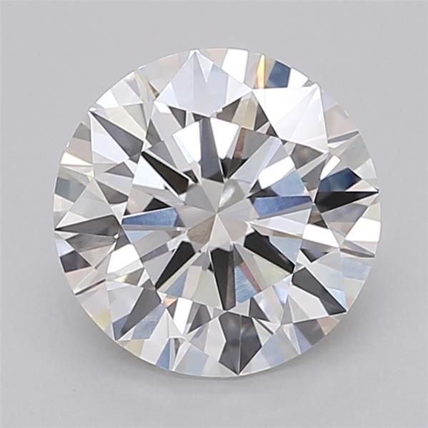 2.52ct G VVS2 Rare Carat Ideal Cut Round Lab Grown Diamond