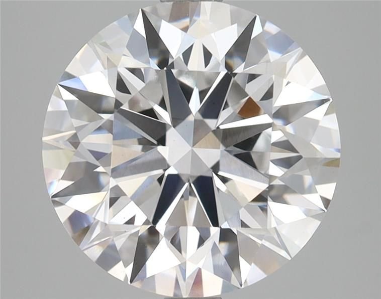 4.46 Carat Round Lab Diamond