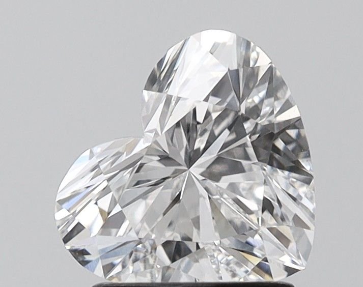 1.54ct D VVS2 Rare Carat Ideal Cut Heart Lab Grown Diamond