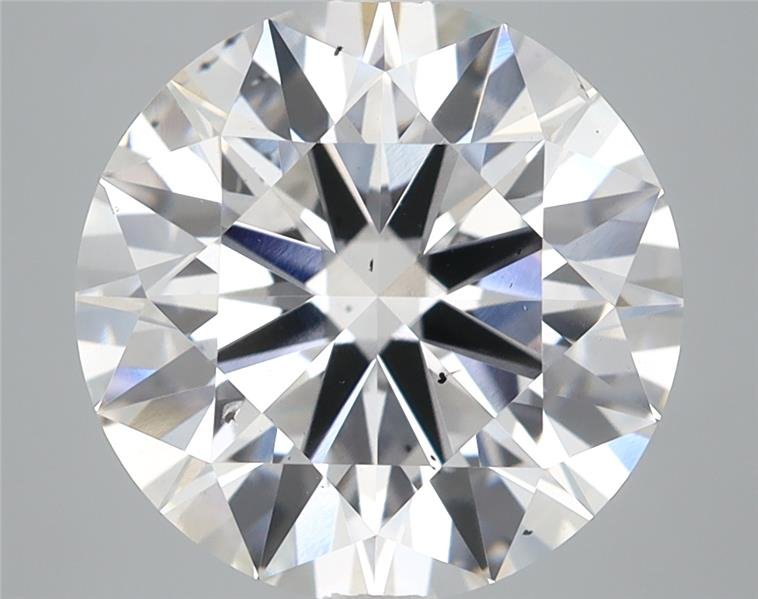 5.01ct E SI1 Rare Carat Ideal Cut Round Lab Grown Diamond