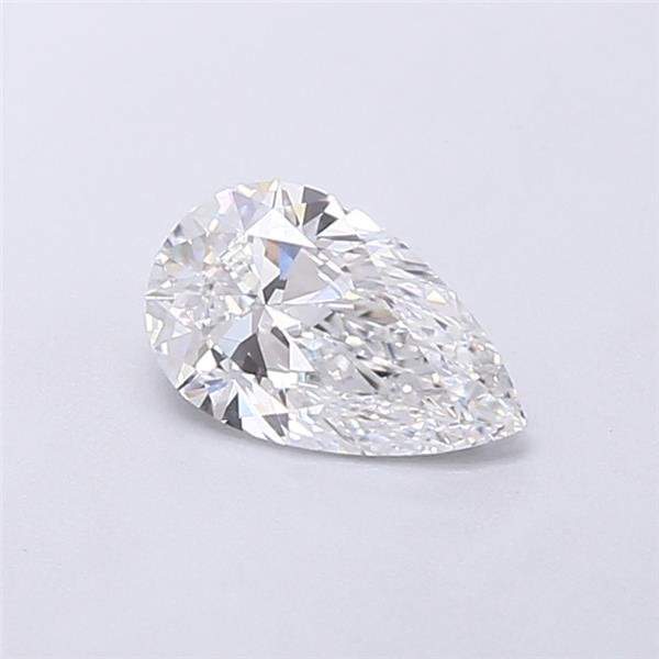 0.82ct D VVS2 Rare Carat Ideal Cut Pear Lab Grown Diamond