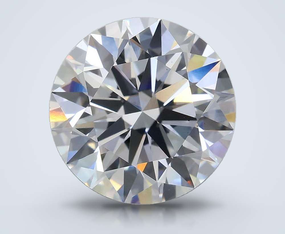 3.81 Carat Round Lab Diamond