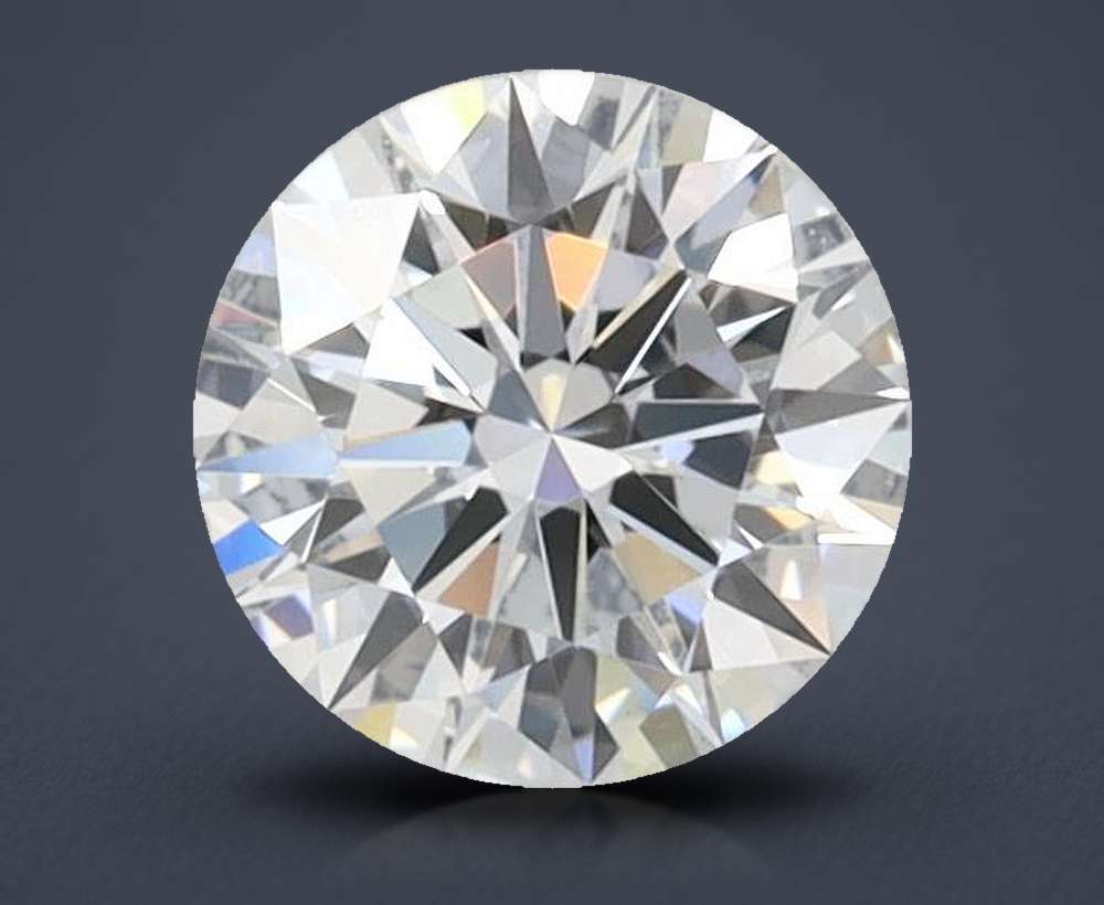 0.58 Carat Round Lab Diamond