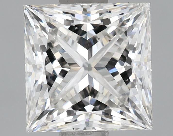 1.20ct F SI1 Rare Carat Ideal Cut Princess Lab Grown Diamond