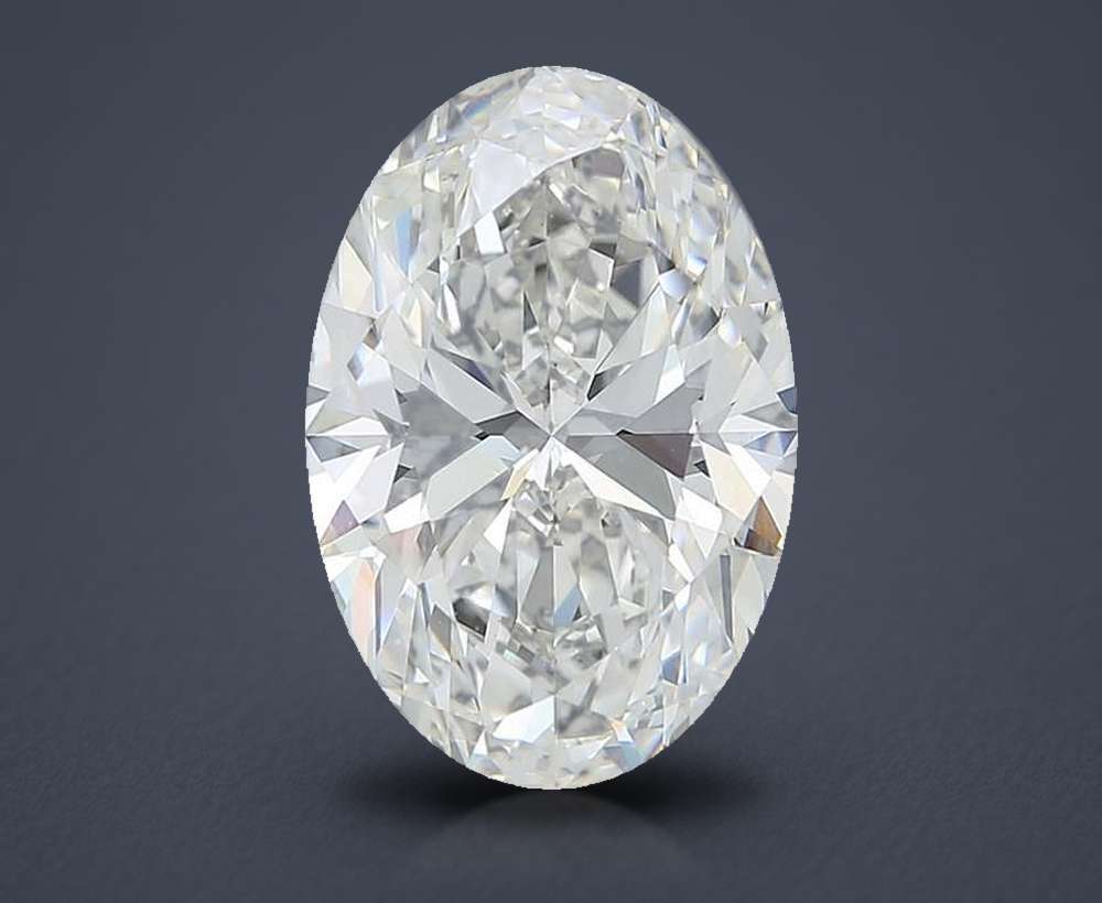 7.26 Carat Oval Lab Diamond
