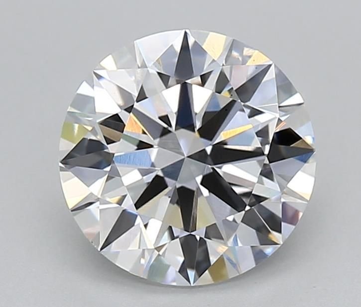 2.09ct E VS2 Rare Carat Ideal Cut Round Lab Grown Diamond