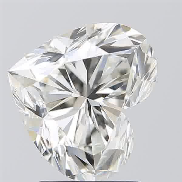 2.72ct H VS1 Rare Carat Ideal Cut Heart Diamond