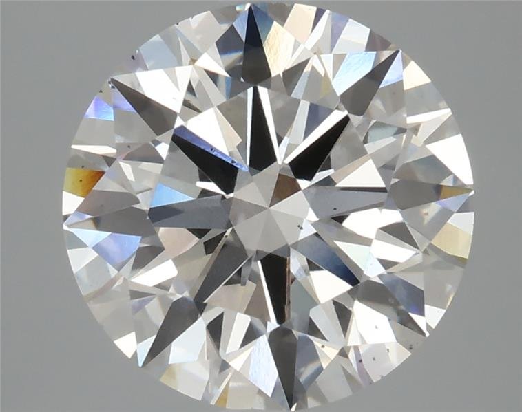 3.31ct G VS2 Rare Carat Ideal Cut Round Lab Grown Diamond