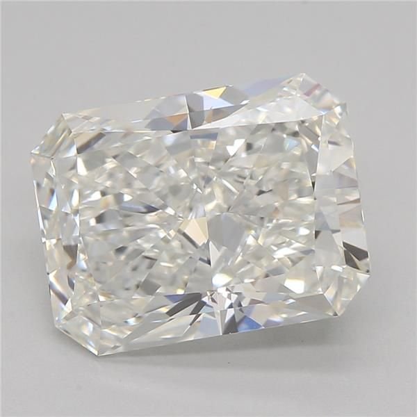 2.52ct F VVS2 Rare Carat Ideal Cut Radiant Lab Grown Diamond