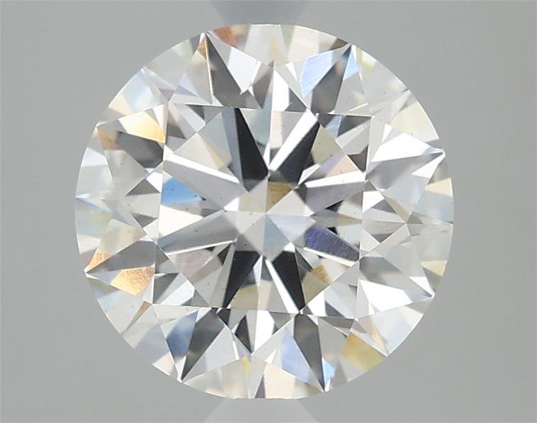 2.14ct H VS2 Rare Carat Ideal Cut Round Lab Grown Diamond