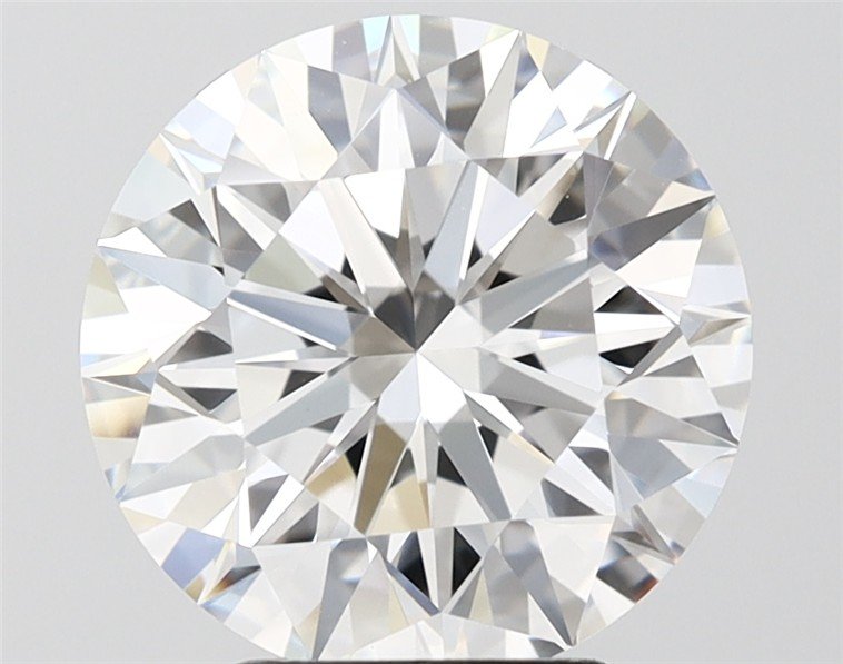 4.09 Carat Round Lab Diamond
