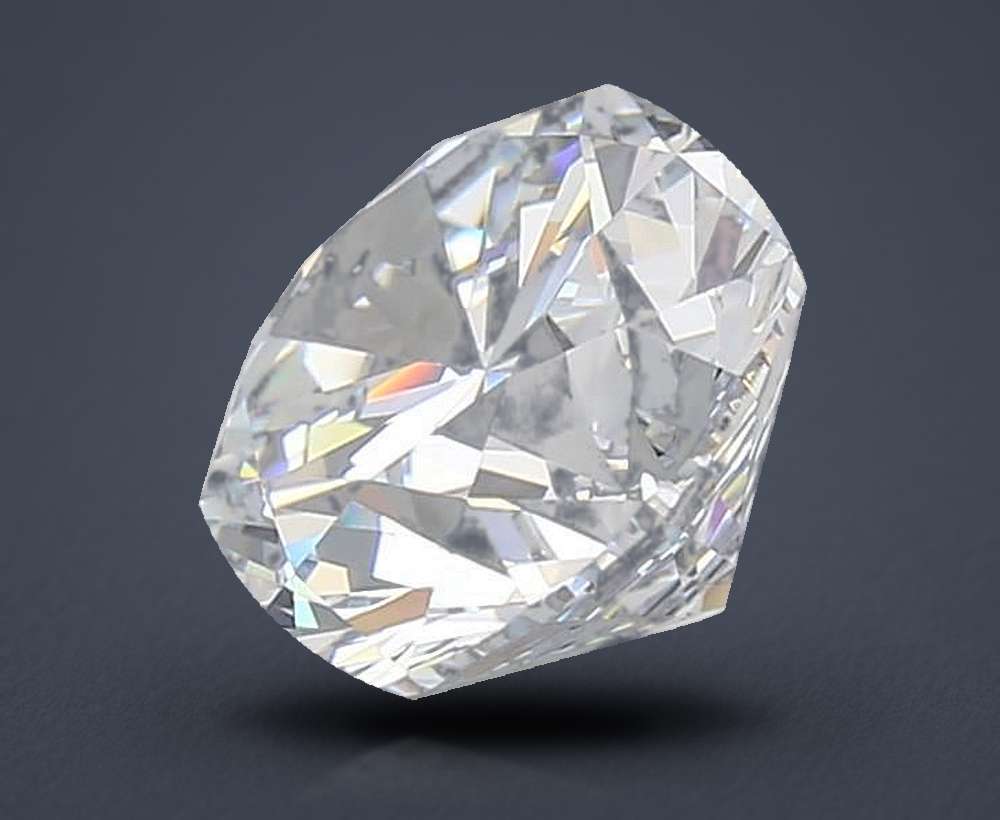 3.04 Carat Round Lab Diamond