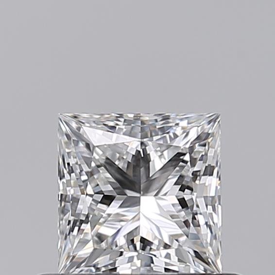 0.50ct E VS2 Rare Carat Ideal Cut Princess Lab Grown Diamond