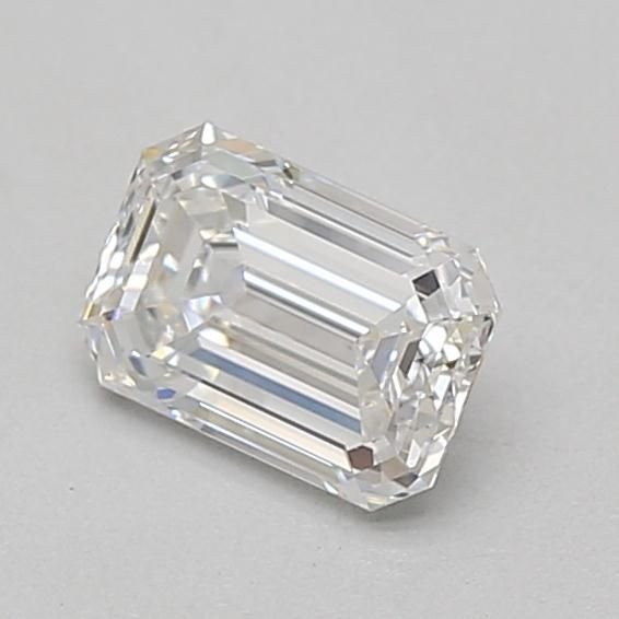 0.88ct E VS1 Excellent Cut Emerald Lab Grown Diamond