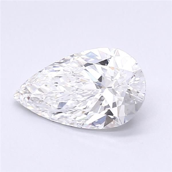3.02ct F VS1 Rare Carat Ideal Cut Pear Lab Grown Diamond