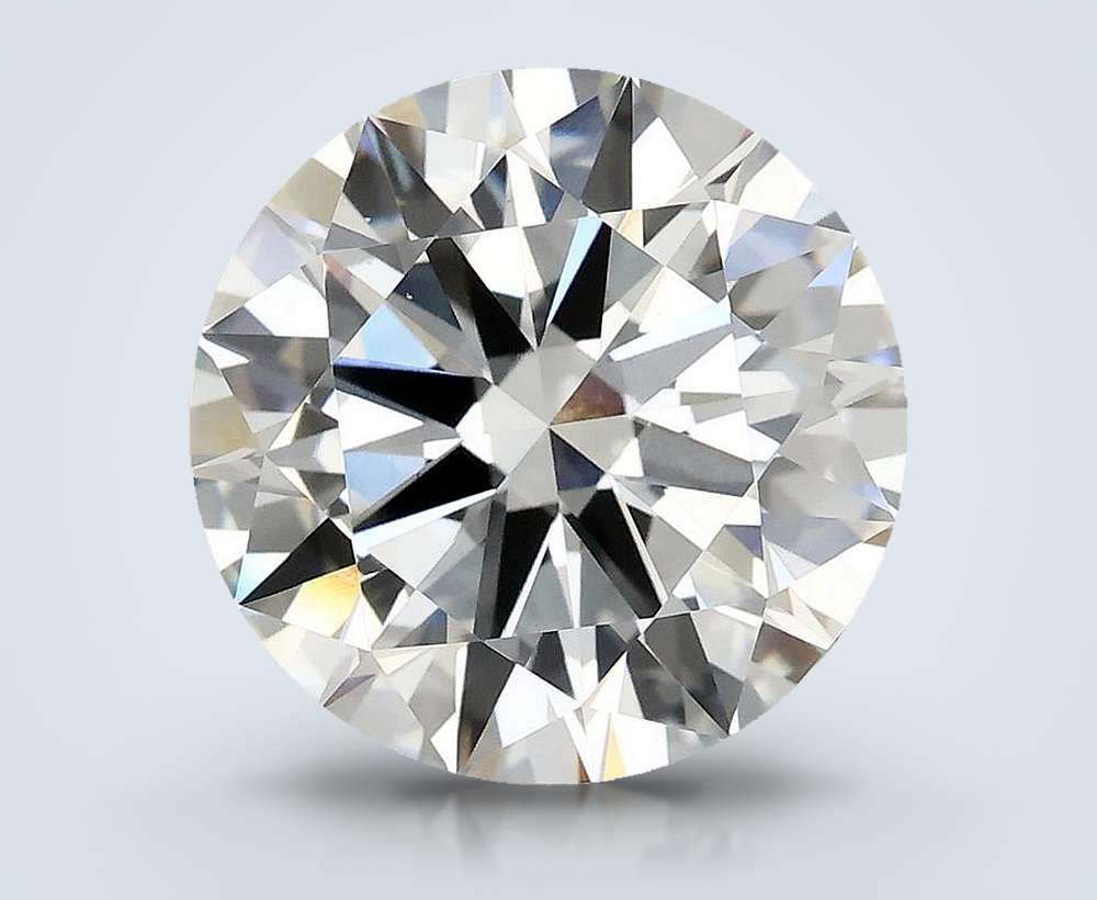 4.97 Carat Round Lab Diamond