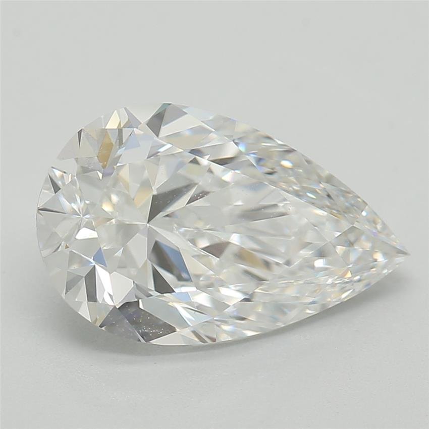 1.51ct D VS1 Rare Carat Ideal Cut Pear Lab Grown Diamond