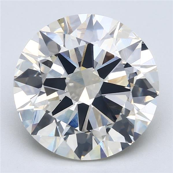 10.01ct K SI1 Rare Carat Ideal Cut Round Diamond