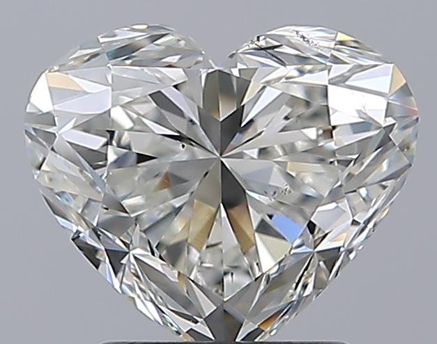 2.01ct J SI1 Rare Carat Ideal Cut Heart Diamond