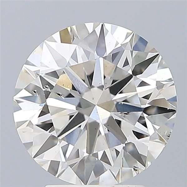 3.00ct H SI1 Rare Carat Ideal Cut Round Lab Grown Diamond