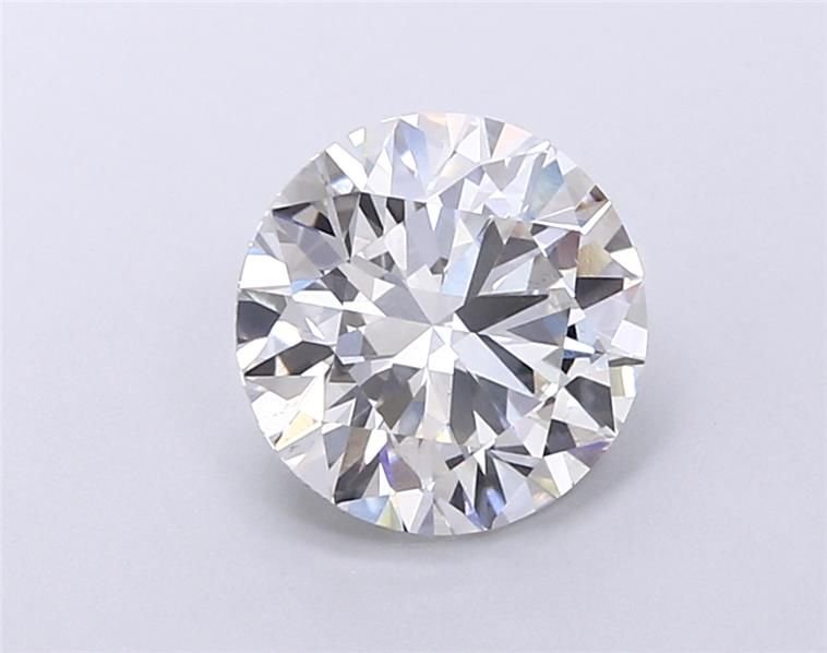 2.18ct F VS1 Rare Carat Ideal Cut Round Lab Grown Diamond