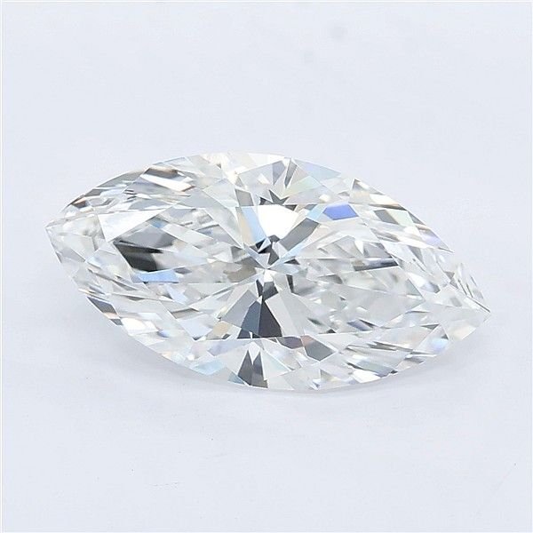 2.51ct E VVS2 Rare Carat Ideal Cut Marquise Lab Grown Diamond