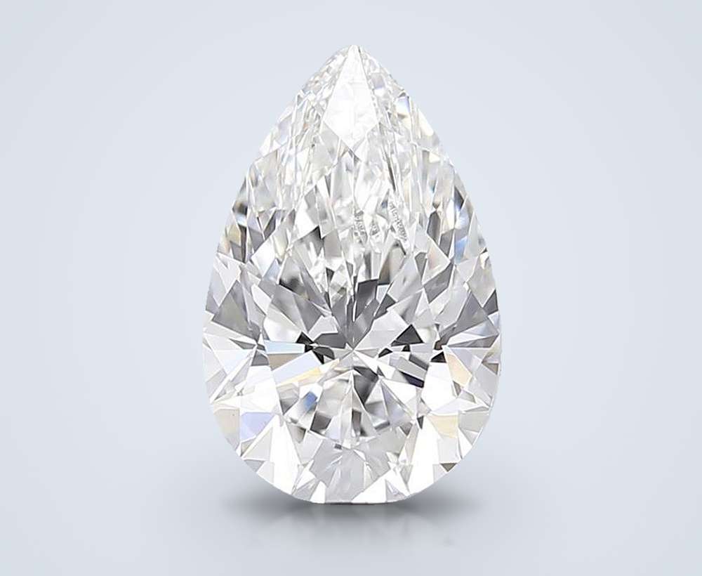 2.71 Carat Pear Lab Diamond